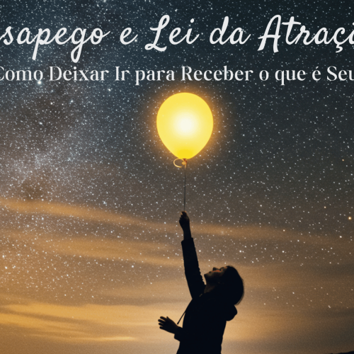 Desapego e Lei da Atração: Como Deixar Ir para Receber o que é Seu